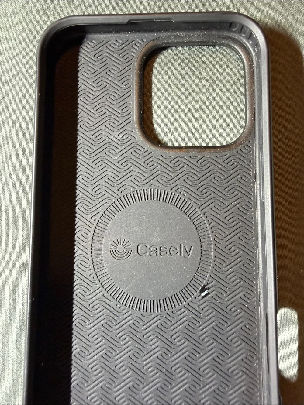 Casely Fit Check Neutral Checkerboard MagSafe iPhone 16 Pro Max Case